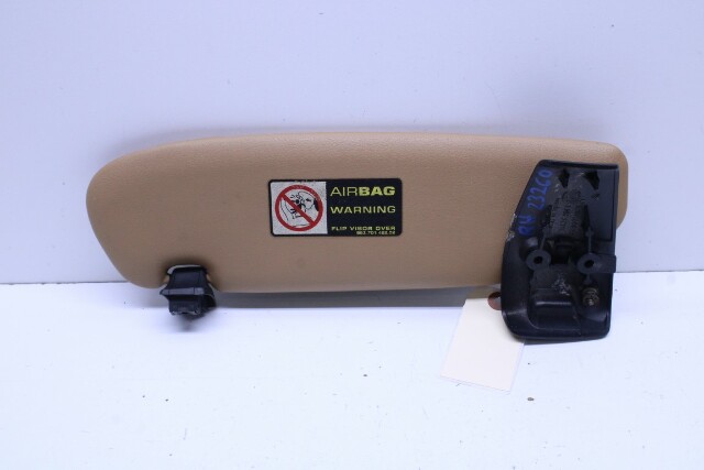 2006-2012 Porsche 911 997 Convertible Sun Visor Right Beige OEM