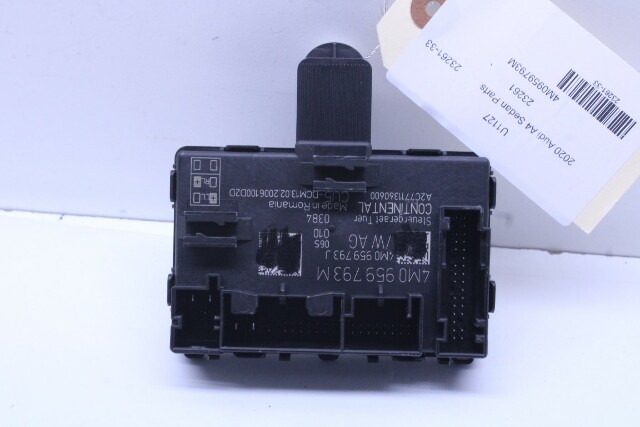 2020 Audi A4 B9 Front Door Power Window Control Module Left - 4M0959793M OEM