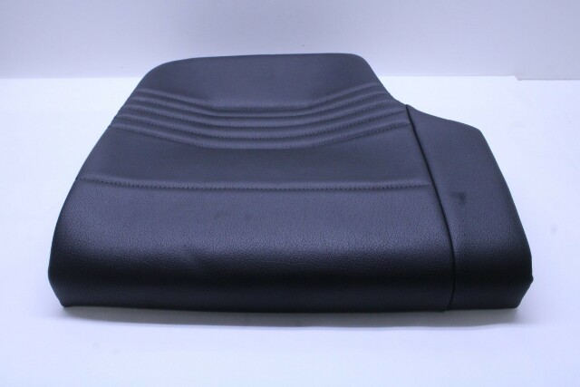 2000-2004 Porsche 911 996 Coupe Rear Seat Lower Cushion Left Leatherette Black OEM