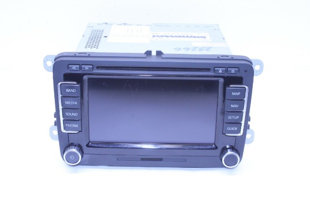 2013 Volkswagen Eos Navigation Radio Stereo Head Unit - 3C0035684G OEM