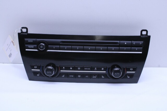 2011-2015 BMW 740i 750i 760i Audio Climate Temperature Control Panel OEM