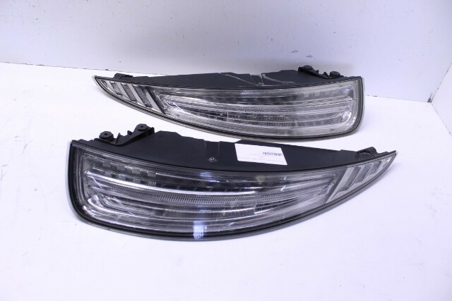 2012-2016 Porsche 911 991 Tail Light Clear Left Right Pair OEM