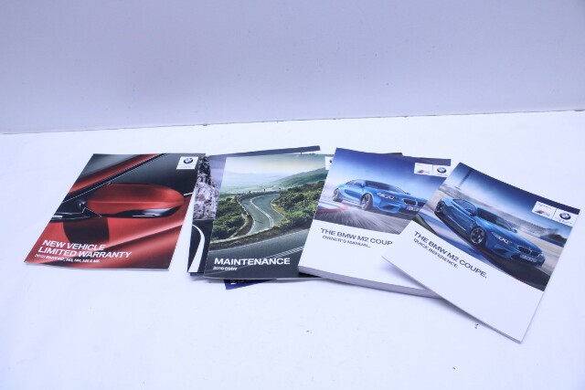 2018 BMW M2 F87 Owner Manual And Case OEM