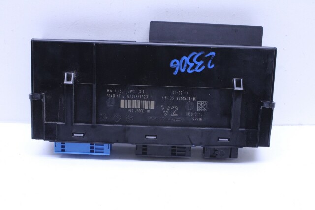 2011-2016 BMW 528i 535i 550i M5 M6 Electronic Junction Box 61359353419 OEM