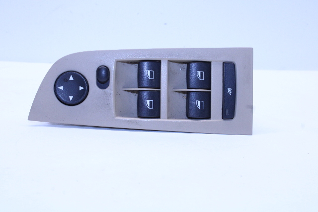 2006-2011 BMW 328i 335i M3 Sedan Front Power Window Switch Left Driver Master - 61319217328 OEM