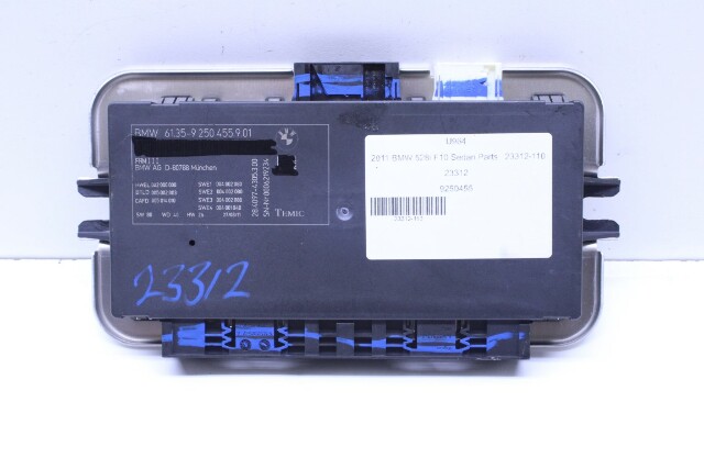 BMW 528i 535i 550i 640i 650i 750i X3 Footwell Light Control Module OEM