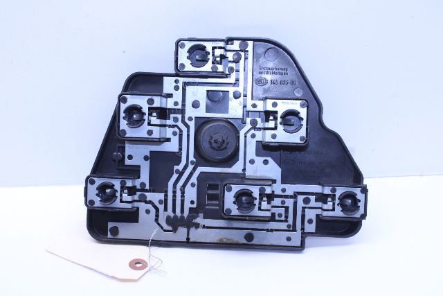 1997-2000 BMW 528i 540i E39 Tail Light Bulb Socket Left - 63218363565 OEM