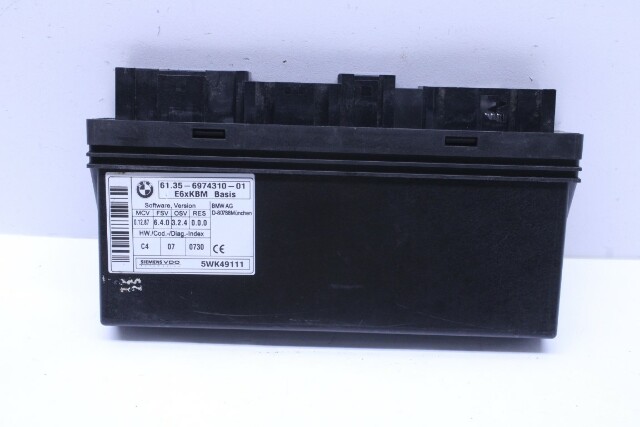 BMW 525i 530i 535i 545i 550i 645i 650i Main Body Control Module BCM OEM