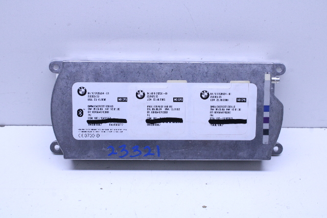 2007 BMW 525i 530i Bluetooth Telematics Module 84109126534 OEM