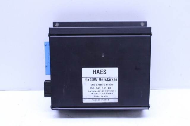 1999-2000 Porsche 911 Boxster Convertible Amplifier HAES 99664531300 OEM