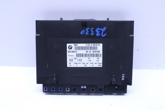 2007-2010 BMW E93 328i 335i M3 E93 Front Seat Control Module OEM