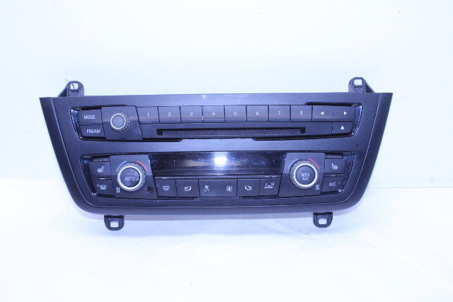 2014 BMW 328i Audio Climate Temperature Control Panel OEM