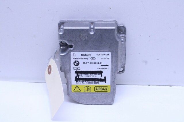 2008-2010 BMW X3 SRS Crash Impact Control Module - 65773453791