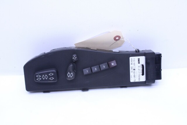 2007-2010 BMW X3 Front Power Seat Switch Left Driver - 61317119869 OEM
