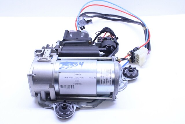 BMW 525i 528i 540i 745i 750i 760i X5 Suspension Air Compressor Pump - 37226787616 OEM