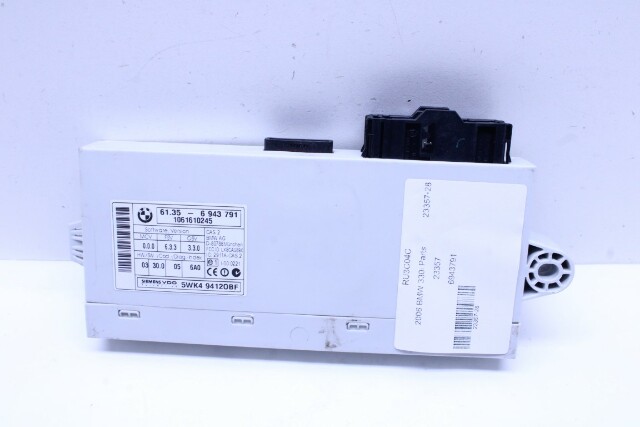 2006 BMW 325i 330i 525i 530i CAS Module 61356943791 OEM