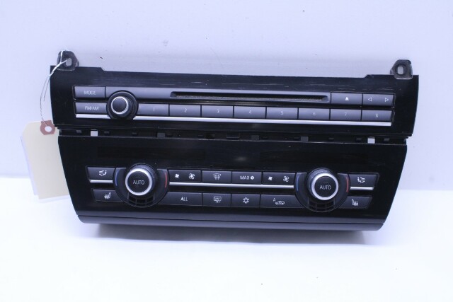 2011-2015 BMW 528i 535i 550i Audio Climate Temperature Control Panel OEM