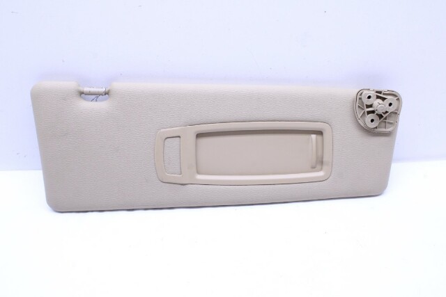 2007-2013 BMW X5 E70 Right Sun Visor Beige 51167278578 OEM