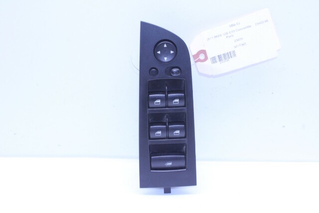 07-13 BMW 328i 335i M3 09-16 BMW Z4 Left Power Window Switch 61319217365 OEM