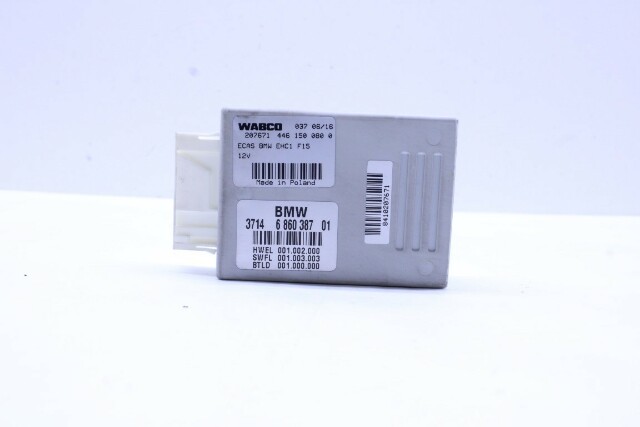 2014-2018 BMW X5 Air Suspension Control Module 37146860387 OEM