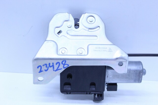 2010-2016 Porsche Panamera Upper Trunk Lock Actuator Latch OEM