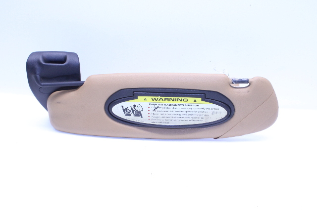 2006-2012 Porsche 911 997 Convertible Sun Visor Left Beige OEM