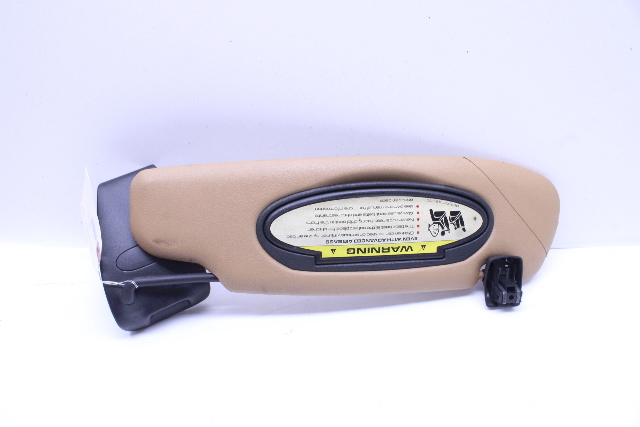 2006-2012 Porsche 911 997 Convertible Sun Visor Right Beige OEM