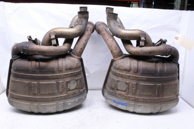 2005-2008 Porsche 911 997 3.8 Muffler Exhaust Right Left X51 Package OEM