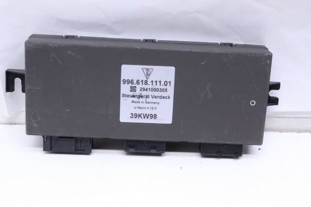 1999 Porsche 911 996 Convertible Roof Top Control Module 99661811101 OEM