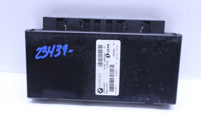 2006 BMW 530i 550i M5 E60 Body Control Module BCM 61356985364 OEM