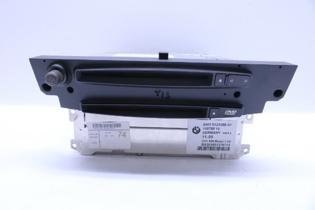 2006 BMW 530i CCC CD Stereo DVD Player Navigation Player - 65839123088 OEM