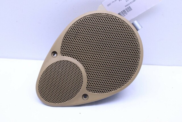 1997-2004 Porsche 911 Boxster Right Dash Speaker HAES 99664503701 Beige OEM