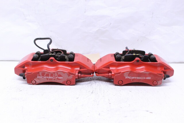 2002-2012 Porsche 911 996 997 Rear Brake Caliper Set Brembo Red OEM