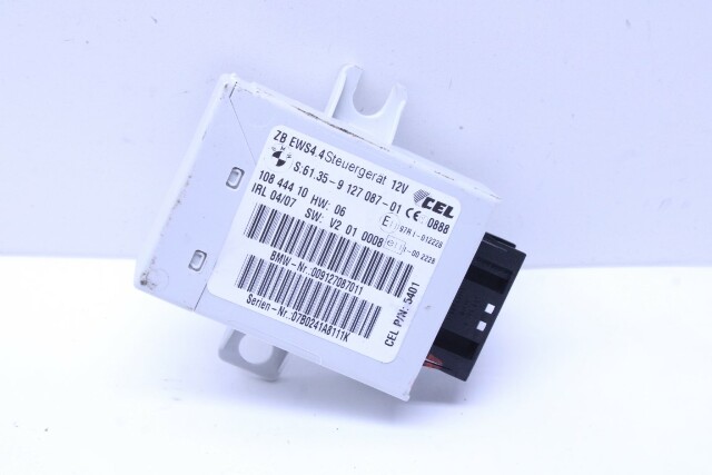 2007 BMW X3 EWS Theft Locking Control Module 61359127087 OEM