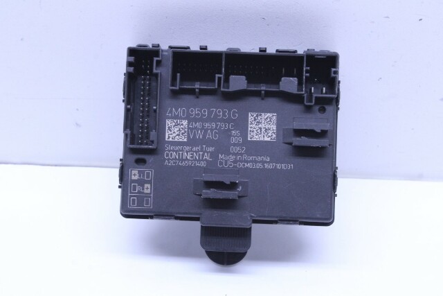 2017-2019 Audi Q7 Front Door Control Module Left OEM