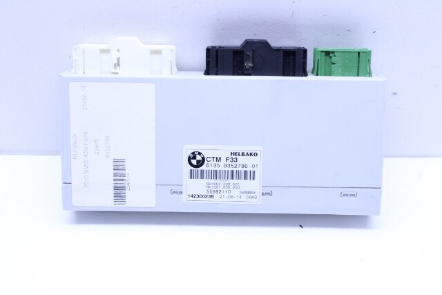 2015 BMW 435i Convertible Top Module OEM