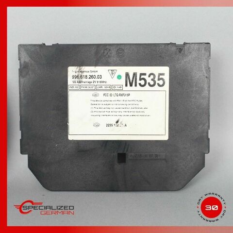 1998-2000 Porsche 911 Boxster Immobilizer Theft Module 99661826003 OEM Used