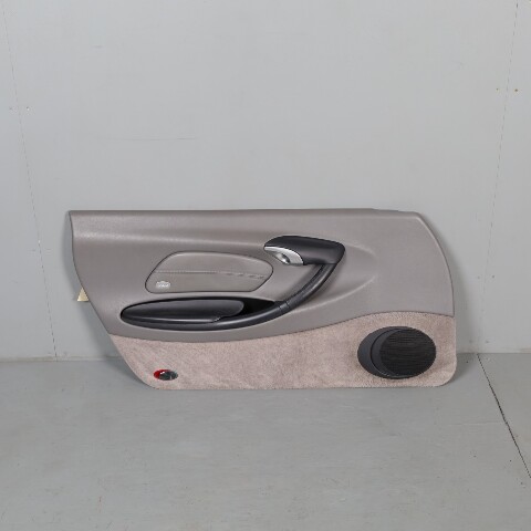 1999-2004 Porsche Boxster 986 Door Panel Left Leatherette Grey OEM Used