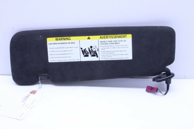 2013-2019 BMW 640i 650i M6 Gran Coupe Sun Visor Right Alcantara OEM