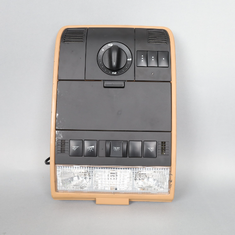 2003-2010 Porsche Cayenne Sunroof Switch Overhead Console 7L5868403 OEM Used