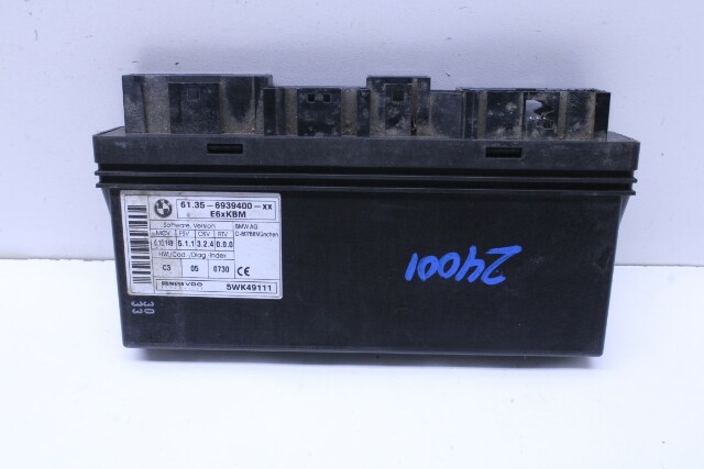 BMW 525i 530i 535i 545i 550i 645i 650i M5 M6 Main Body Control Module BCM OEM