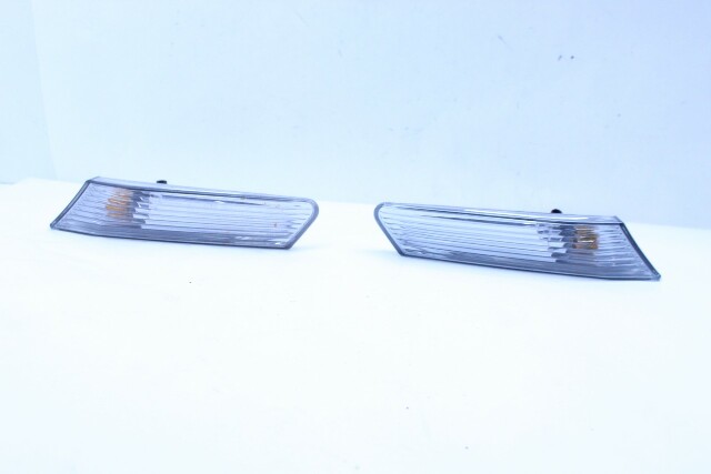 2006-2008 Porsche 911 997 Boxster Cayman Side Marker Light Pair Set Clear OEM