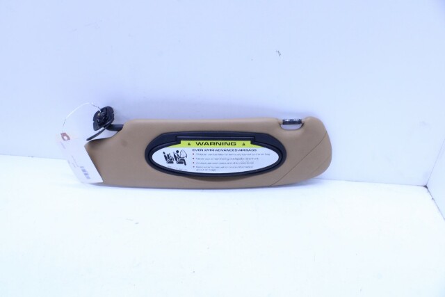 2006-2012 Porsche Cayman 987 Left Sun Visor Sand Beige OEM