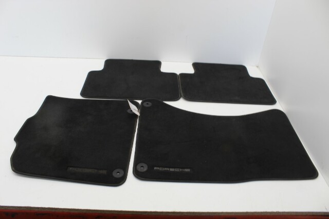 2015-2018 Porsche Macan Floor Mat Carpet Set - Black OEM