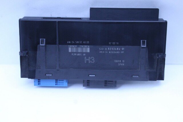 2011 BMW M3 Junction Box For Electronics 3 OEM