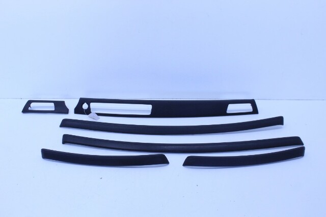 2008-2013 BMW M3 E92 E93 Carbon Leather Dash Door Panel Trim Set OEM