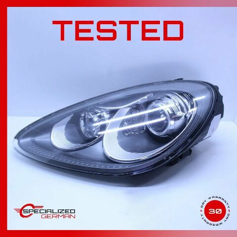 11-14 Porsche 958 Cayenne Left Driver Side Headlight Lamp Bi-Xenon OEM OEM