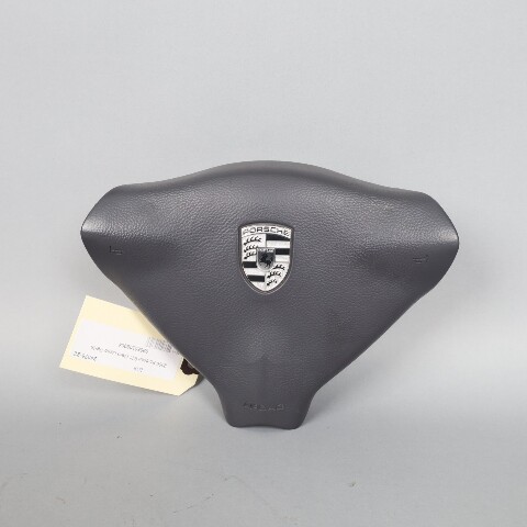 2000-2004 Porsche 911 Boxster Space Grey Steering Wheel Airbag Leatherette 99680308904A08