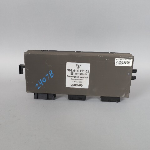 2000-2002 Porsche 911 996 Convertible Top Control Module 99661811103 OEM Used