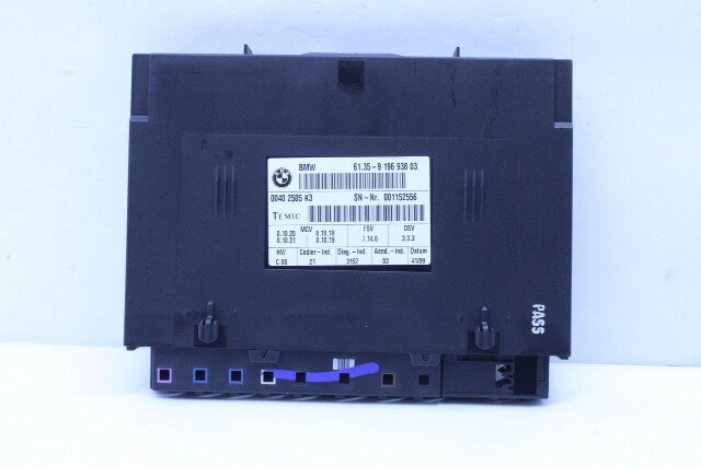 2007-2010 BMW E93 328i 335i M3 E93 Front Seat Control Module OEM